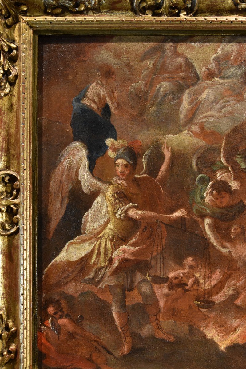 Psicostasia dell'Arcangelo Michele, Luca Giordano (Napoli, 1634 – 1705)-photo-3