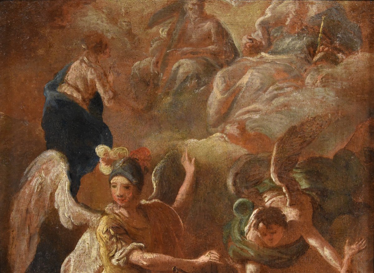 Psicostasia dell'Arcangelo Michele, Luca Giordano (Napoli, 1634 – 1705)-photo-3