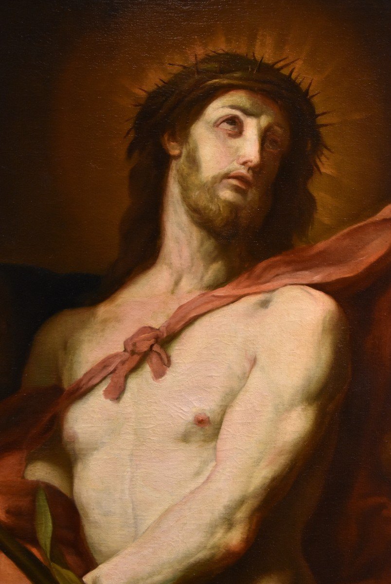 L’Ecce homo, Bottega di Valerio Castello (Genova, 1624 – Genova, 1659)-photo-3