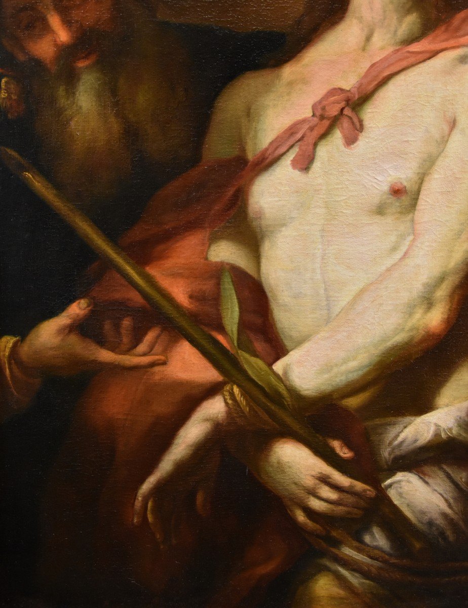 L’Ecce homo, Bottega di Valerio Castello (Genova, 1624 – Genova, 1659)-photo-4