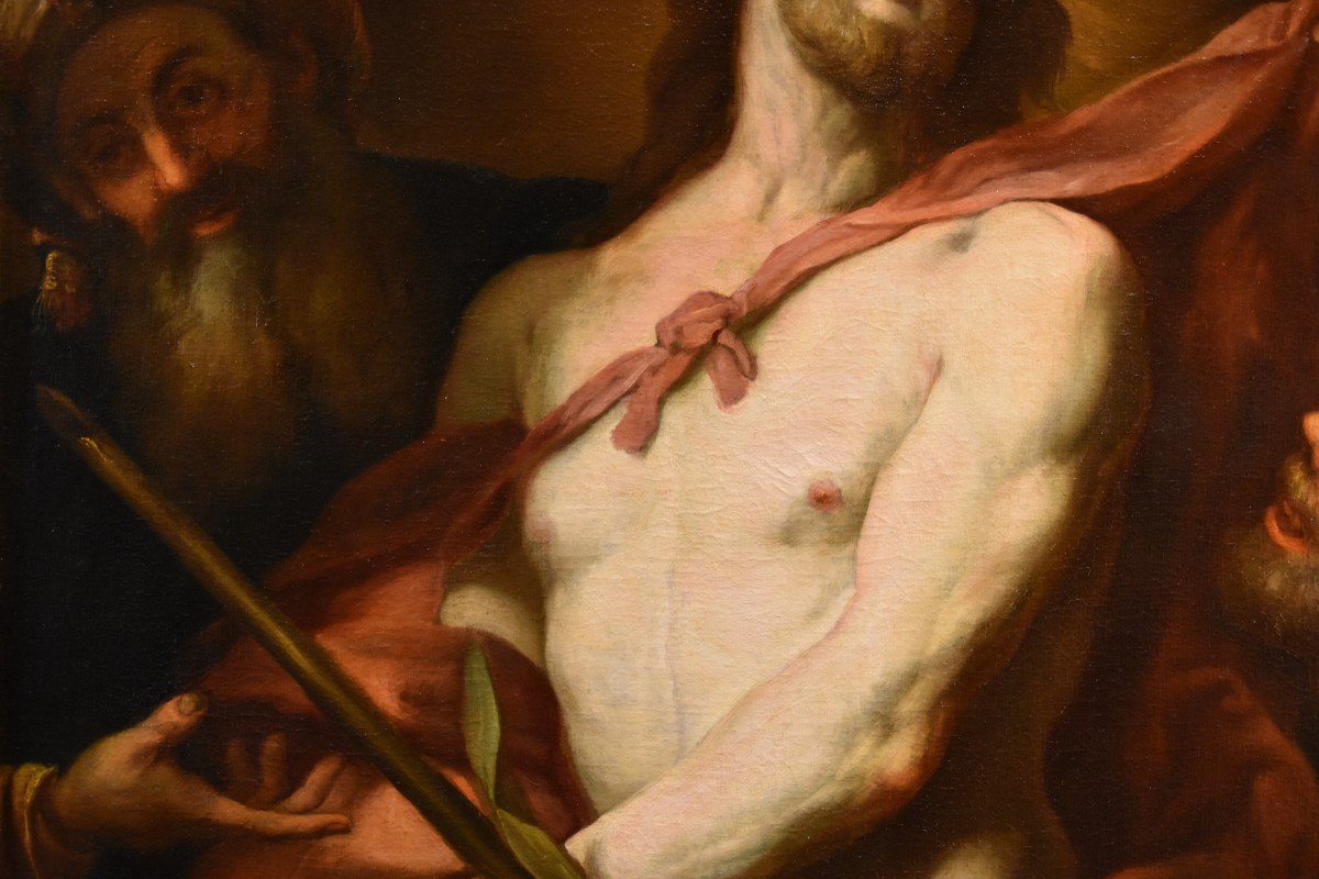 L’Ecce homo, Bottega di Valerio Castello (Genova, 1624 – Genova, 1659)-photo-3