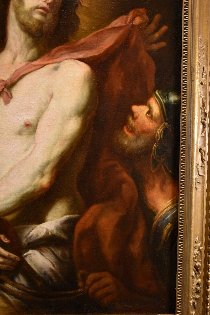 L’Ecce homo, Bottega di Valerio Castello (Genova, 1624 – Genova, 1659)-photo-4