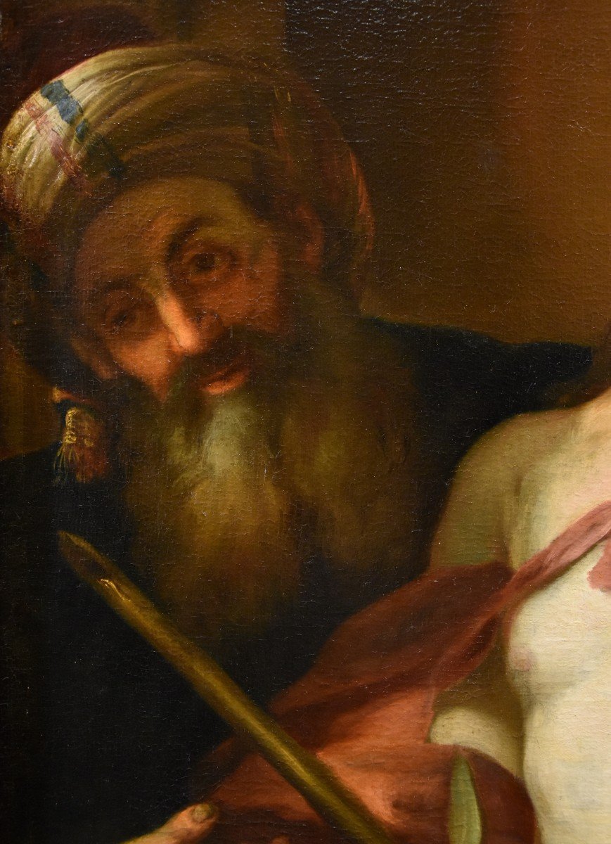 L’Ecce homo, Bottega di Valerio Castello (Genova, 1624 – Genova, 1659)-photo-5
