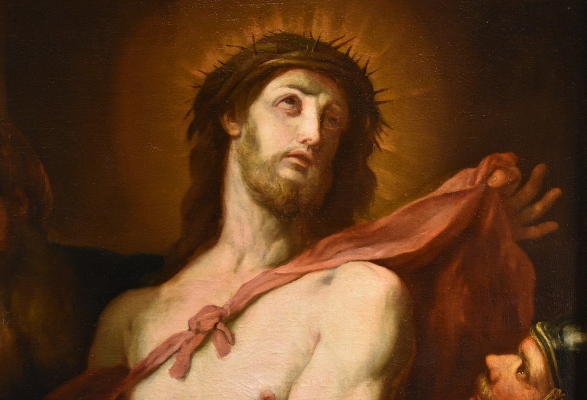 L’Ecce homo, Bottega di Valerio Castello (Genova, 1624 – Genova, 1659)-photo-7