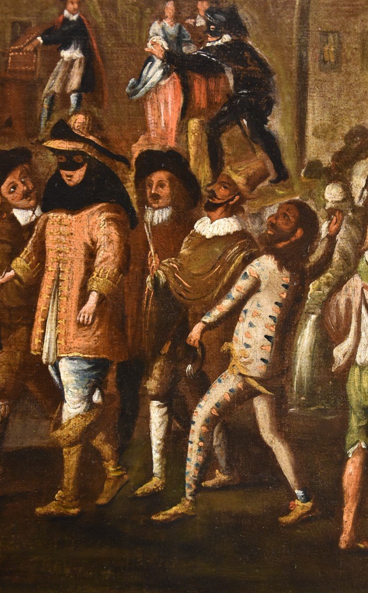 Carnevale a Roma in Piazza Navona, bottega di Michelangelo Cerquozzi (1602- 1660)-photo-5