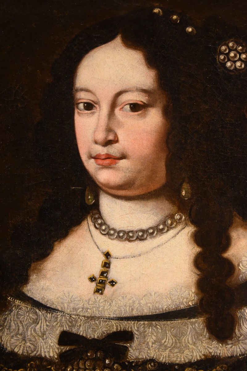 Ritratto della duchessa Vittoria Farnese d’Este, Jan van Gelder (Anversa 1621 – Modena 1685)-photo-5
