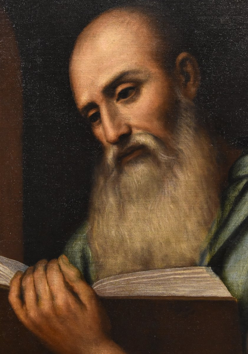 San Girolamo, Alessandro Bonvicino, detto il Moretto (Brescia, 1498 circa – 1554) Bottega di -photo-3