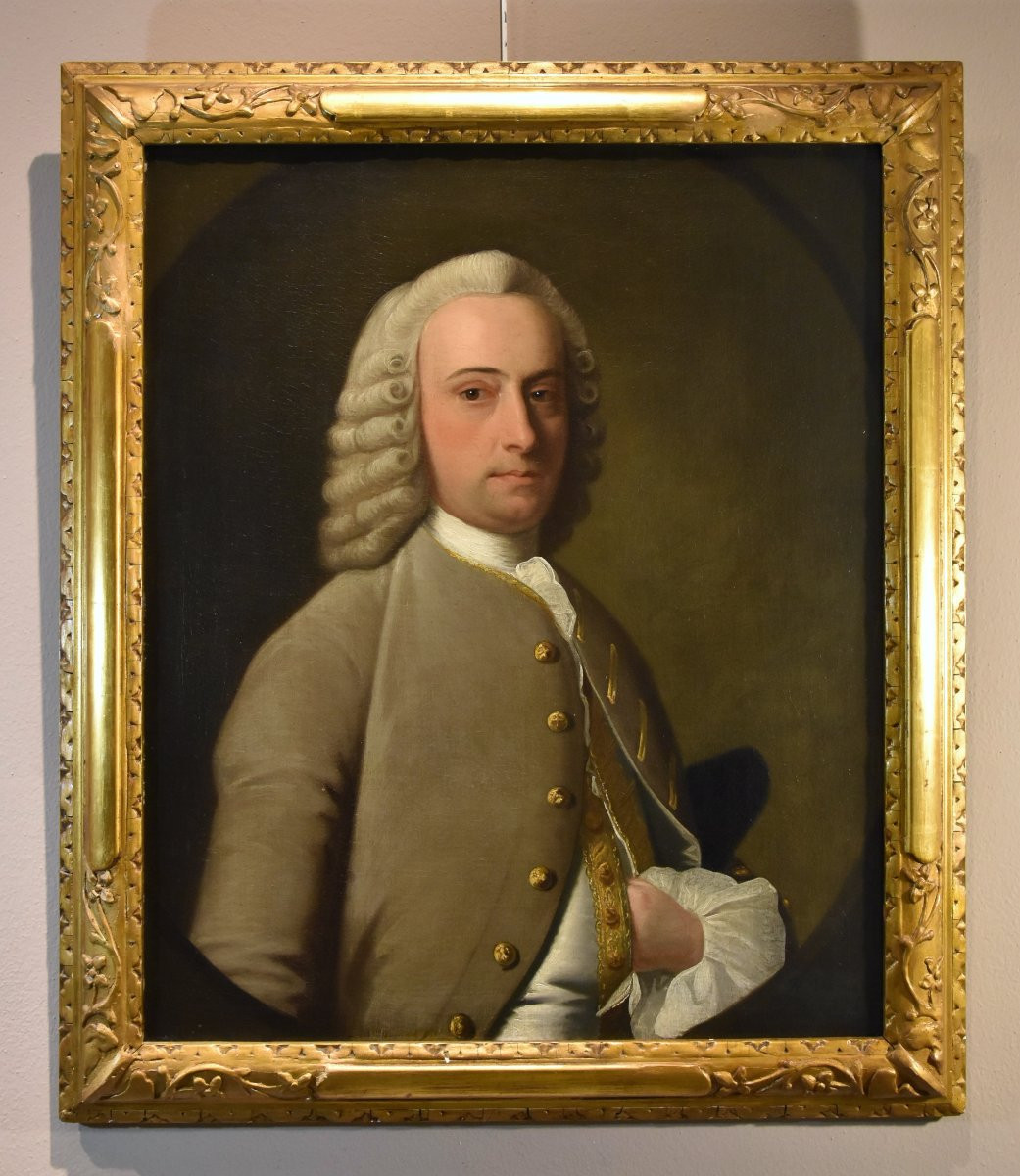 Ritratti di coniugi inglesi del XVIII secolo, Godfrey Kneller (Lubecca 1646 – Londra 1723)-photo-2