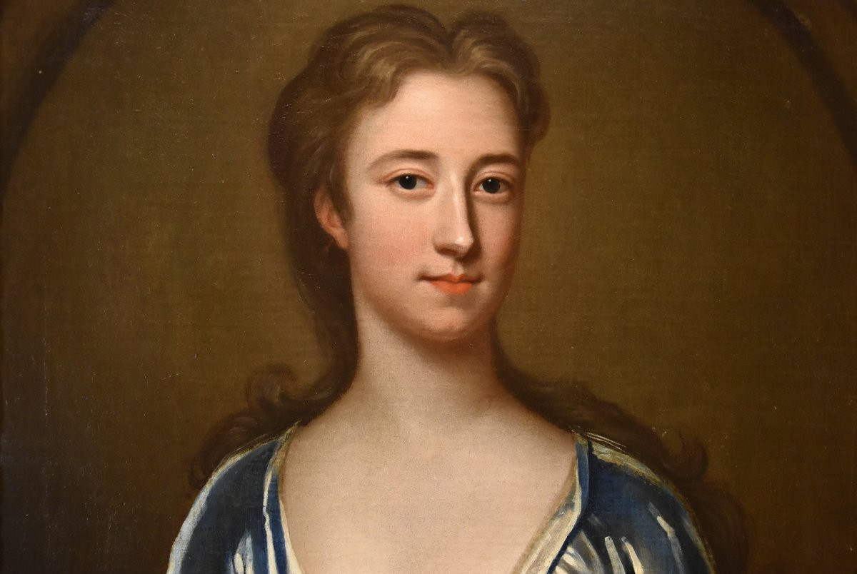 Ritratti di coniugi inglesi del XVIII secolo, Godfrey Kneller (Lubecca 1646 – Londra 1723)-photo-3