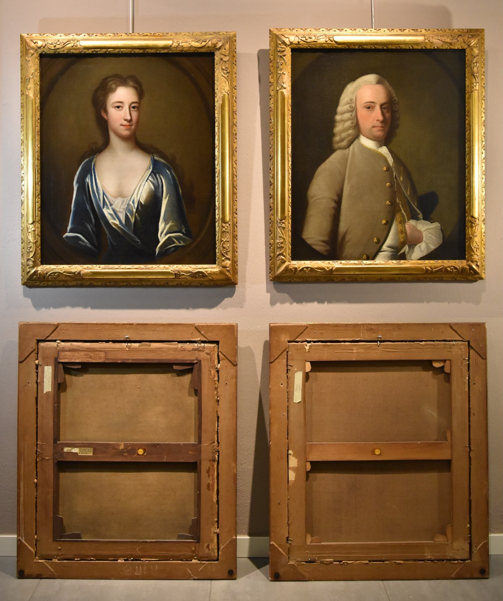Ritratti di coniugi inglesi del XVIII secolo, Godfrey Kneller (Lubecca 1646 – Londra 1723)-photo-8