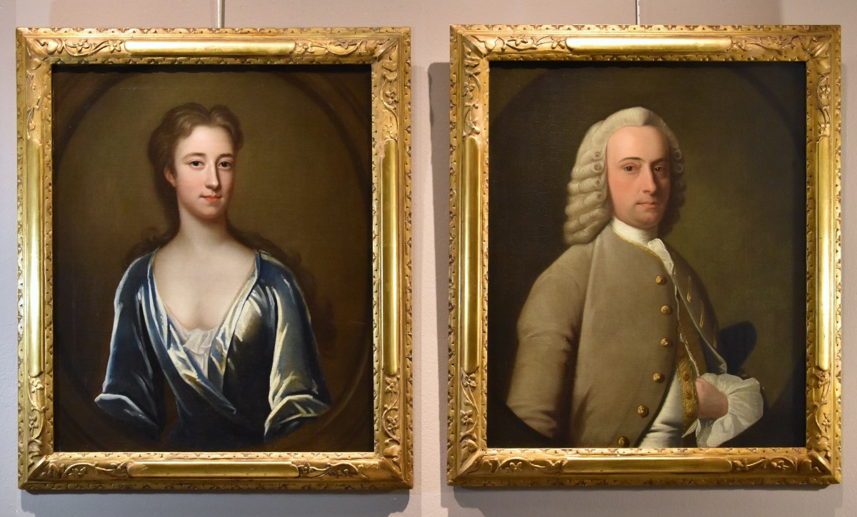 Ritratti di coniugi inglesi del XVIII secolo, Godfrey Kneller (Lubecca 1646 – Londra 1723)