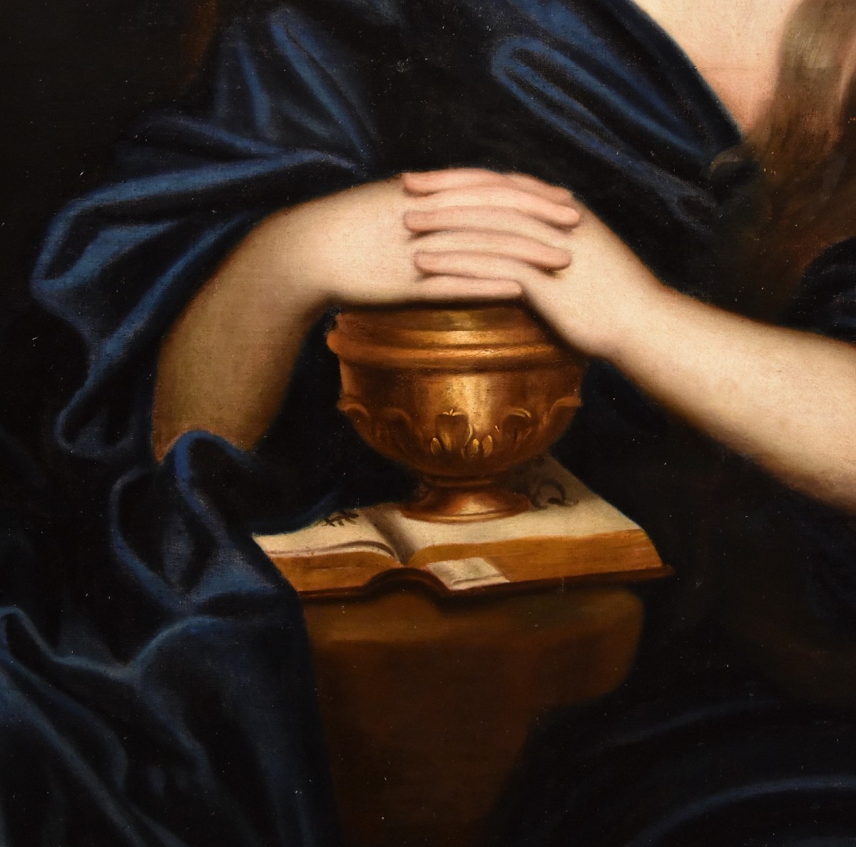 Pierre Mignard (Troyes 1612 – Parigi 1695), Ritratto di Louise Renée de Penancoët de Keroualle-photo-4