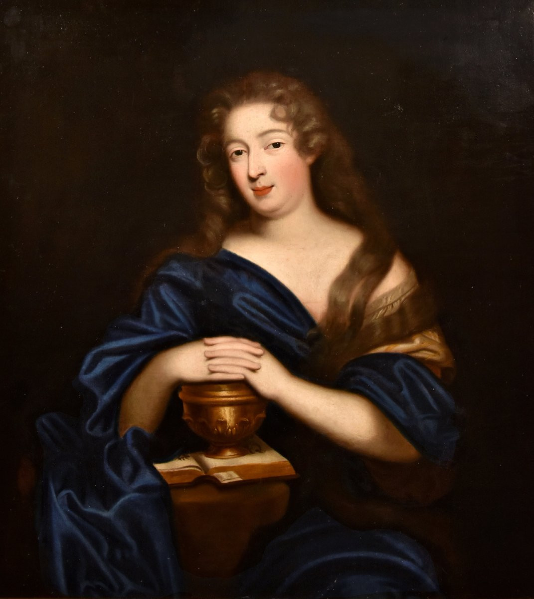 Pierre Mignard (Troyes 1612 – Parigi 1695), Ritratto di Louise Renée de Penancoët de Keroualle-photo-7