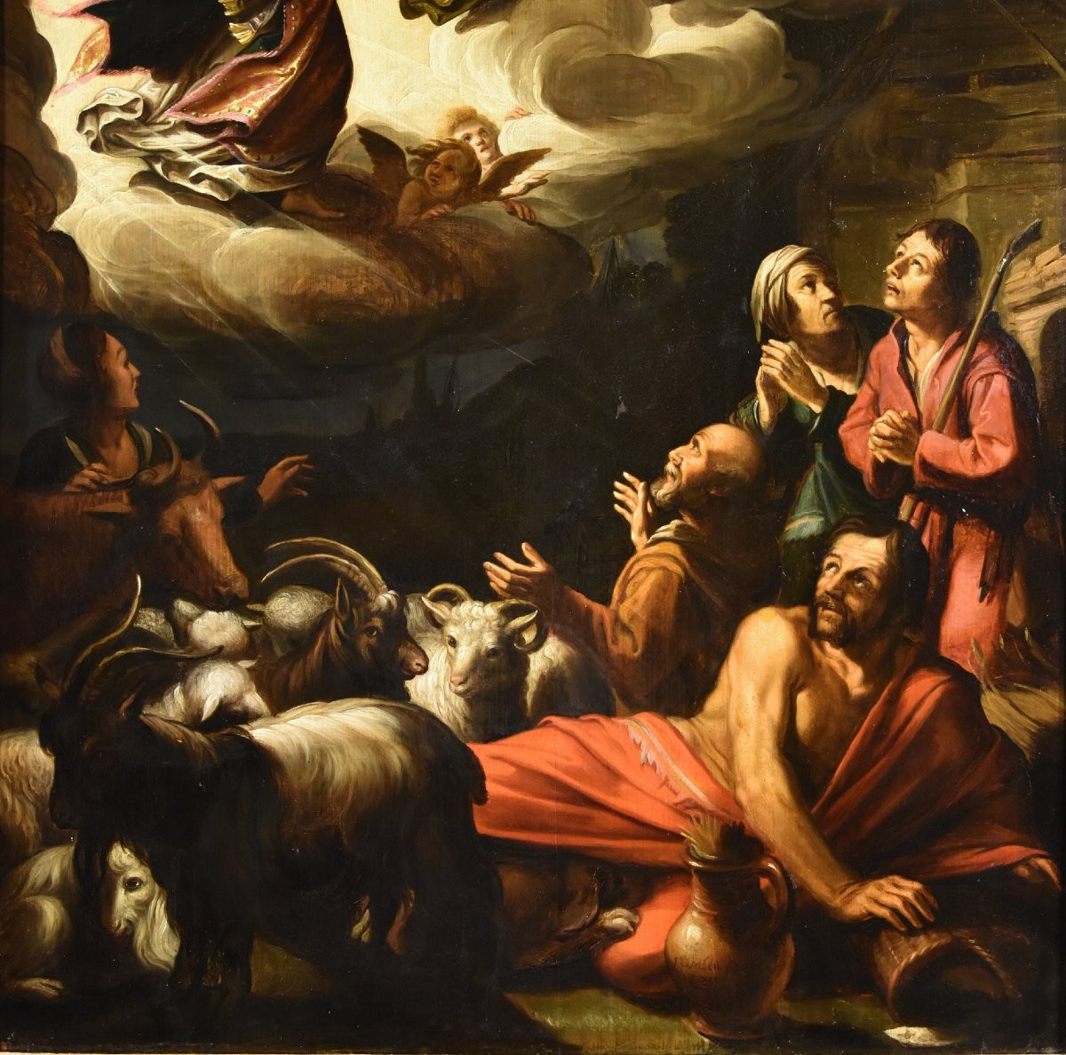 L’Annuncio ai Pastori, Jacques Waben (Alkmaar ca. 1575–1641/1642 Hoorn)-photo-3