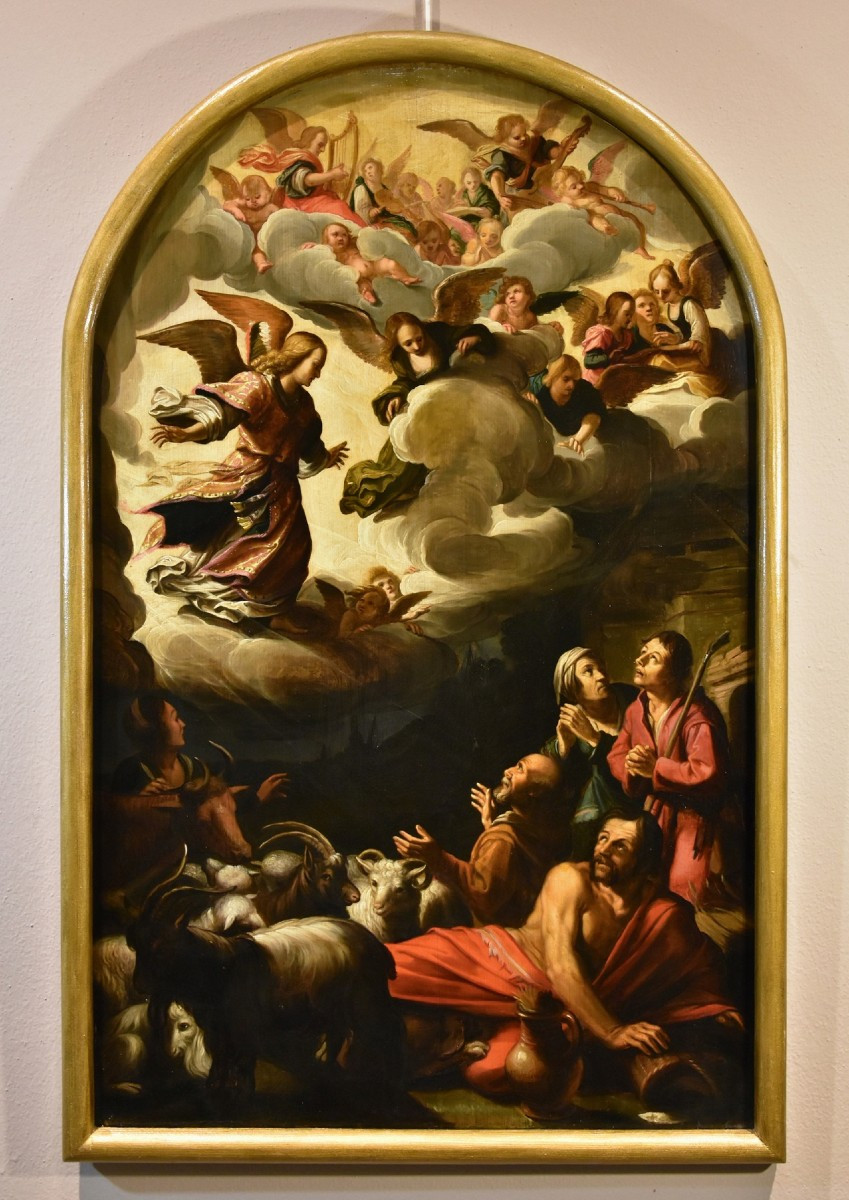L’Annuncio ai Pastori, Jacques Waben (Alkmaar ca. 1575–1641/1642 Hoorn)