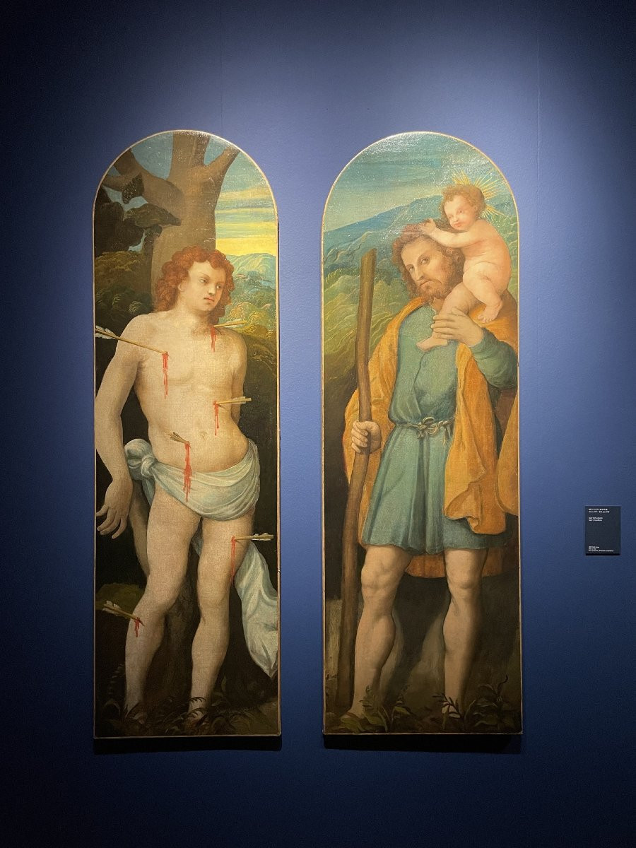 San Sebastiano e San Cristoforo, Zenone Veronese (o Zeno da Verona) (Verona, 1484 - 1554)-photo-3