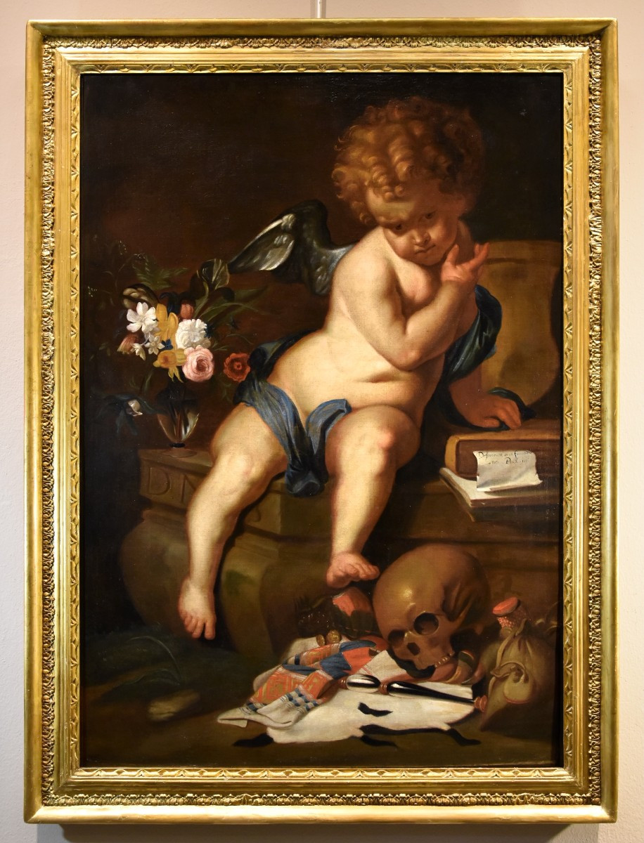 Vanitas (come Allegoria della Vanità), Erasmus Quellinus II (Anversa 1607 - 1672)