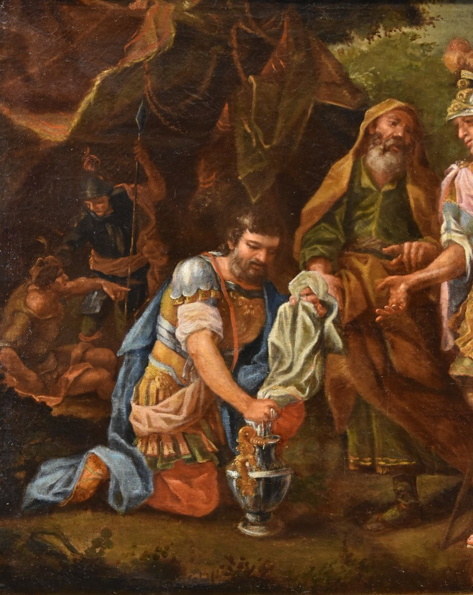 Alessandro Magno al sepolcro di Achille, Francesco De Mura (Napoli, 1696 – 1782) bottega di-photo-2