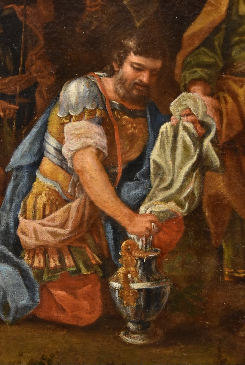 Alessandro Magno al sepolcro di Achille, Francesco De Mura (Napoli, 1696 – 1782) bottega di-photo-3