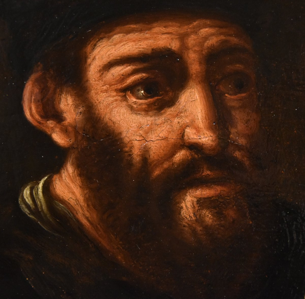 Ritratto dell'alchimista Morieno Romano, Pittore manierista fiammingo XVII secolo-photo-6