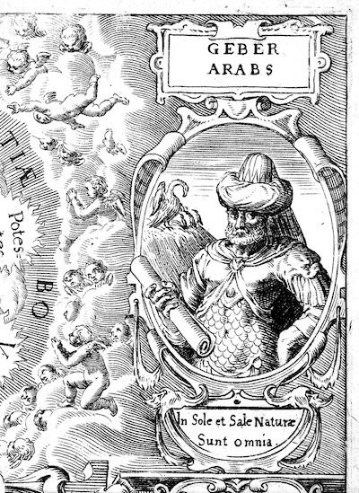 Ritratto dell'alchimista Geber, Pittore manierista fiammingo XVII secolo-photo-5
