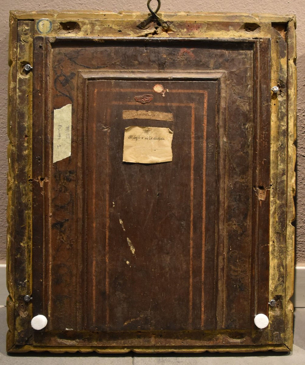Ritratto dell'alchimista Geber, Pittore manierista fiammingo XVII secolo-photo-6