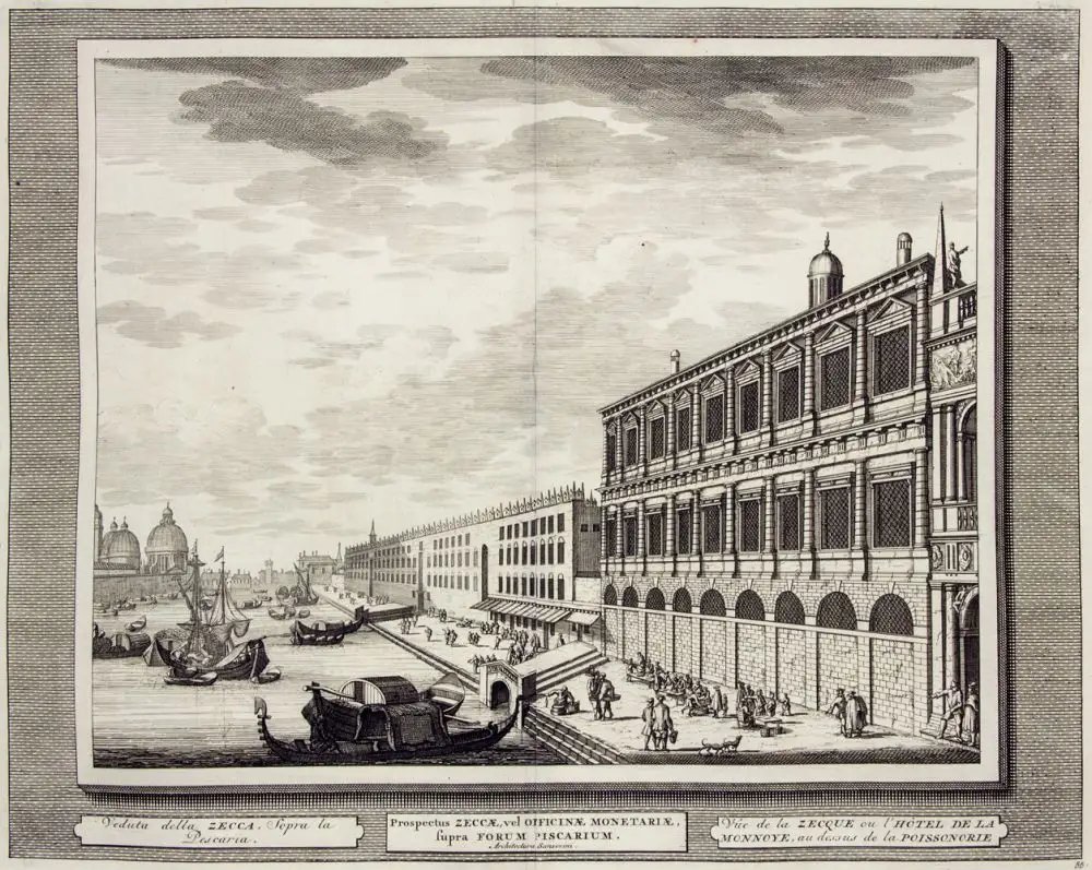 Veduta di Venezia con il Canal Grande, Vedutista del Settecento-photo-1