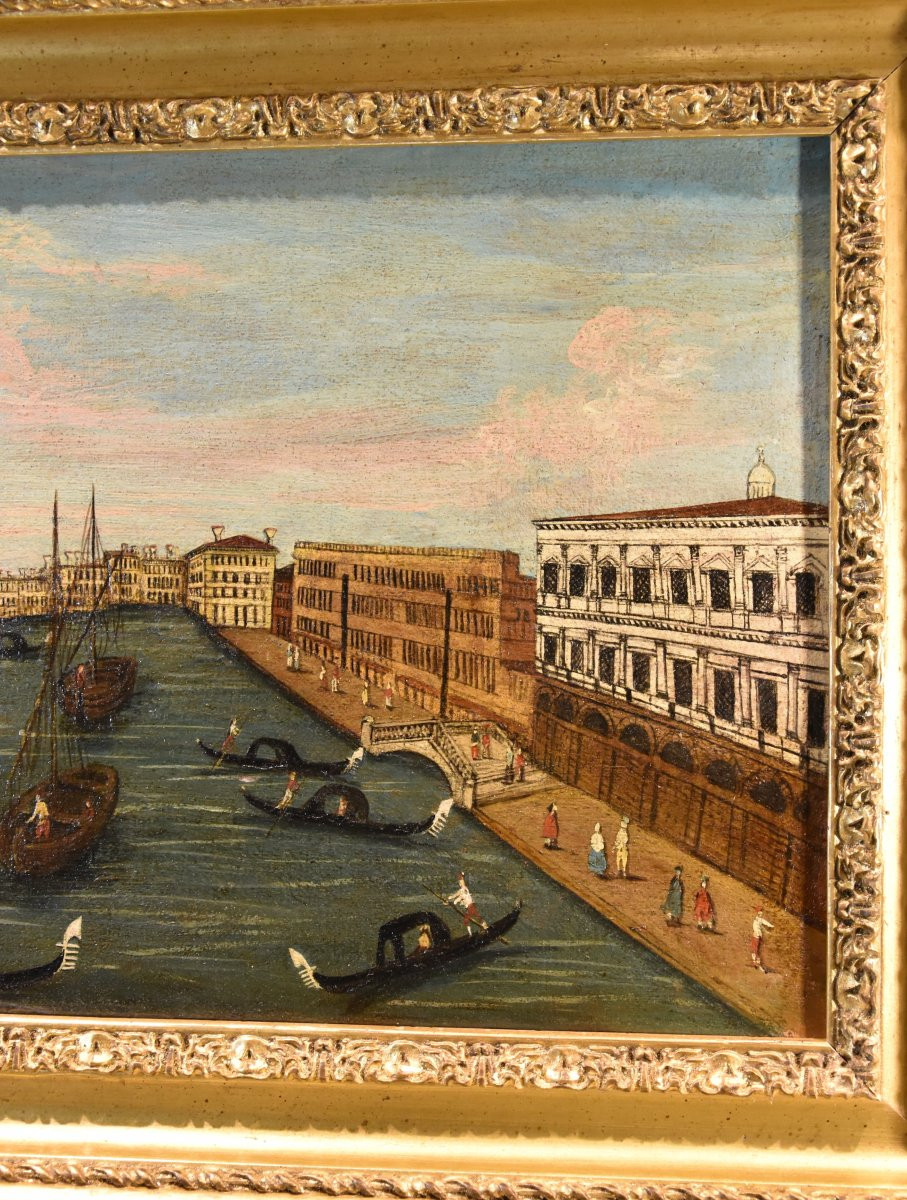 Veduta di Venezia con il Canal Grande, Vedutista del Settecento-photo-4