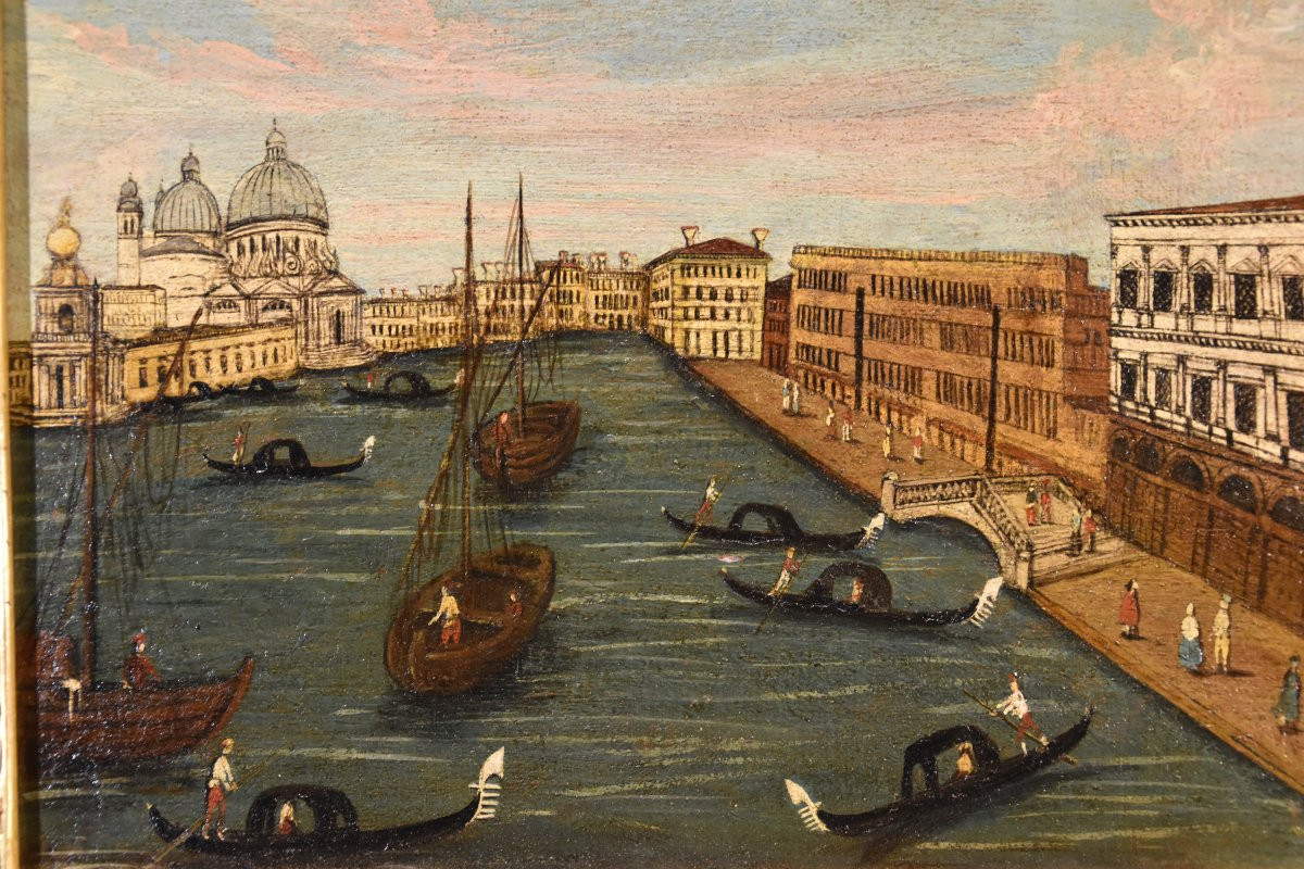 Veduta di Venezia con il Canal Grande, Vedutista del Settecento-photo-7
