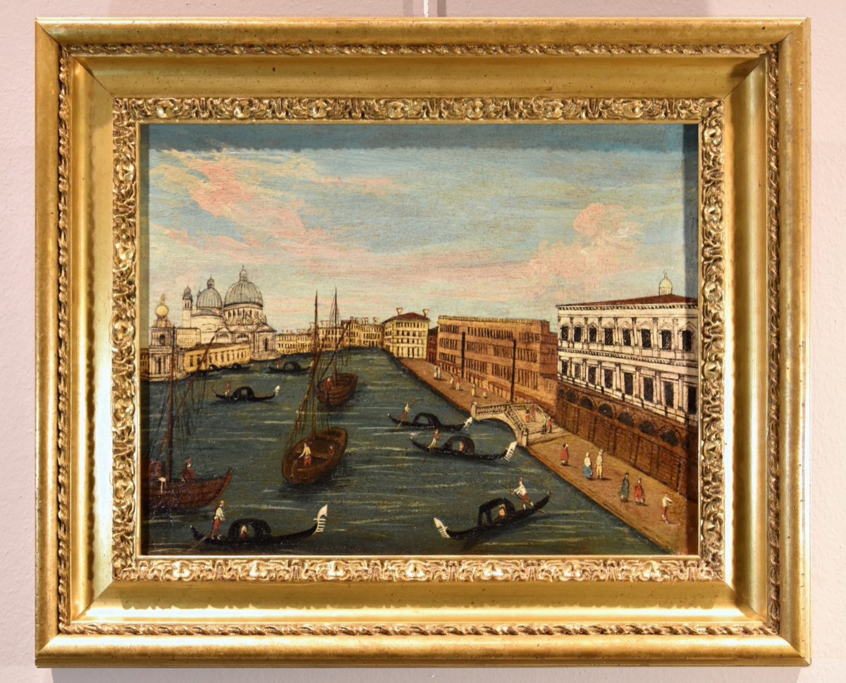 Veduta di Venezia con il Canal Grande, Vedutista del Settecento