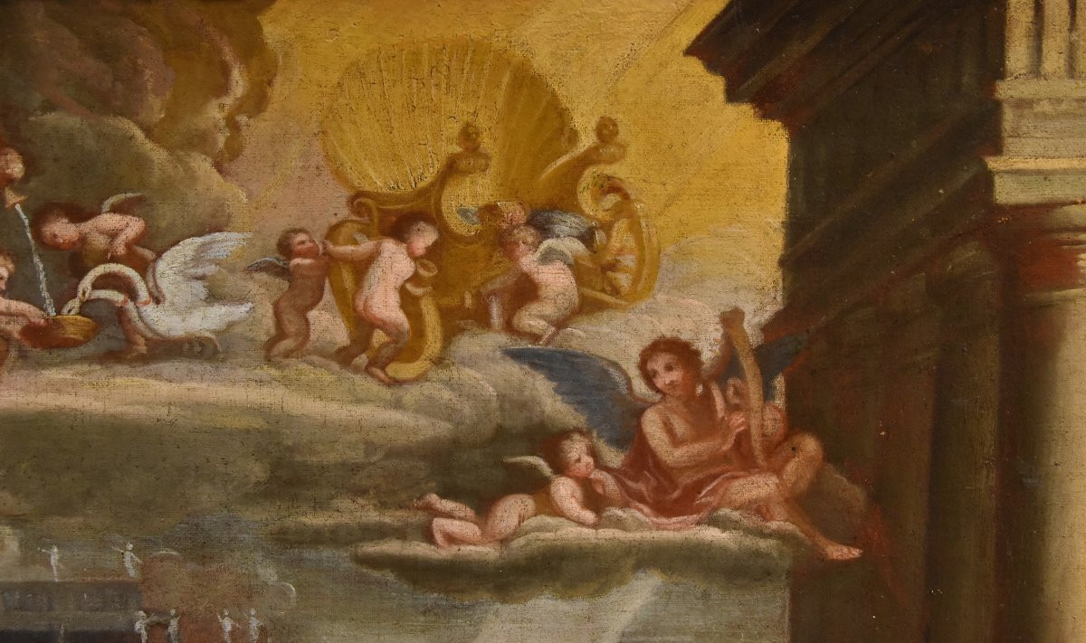 La Toeletta di Venere  Francesco Albani (Bologna 1578 - 1660) Seguace di-photo-4