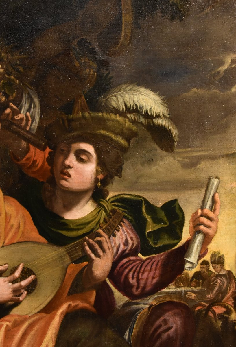 Enea e la regina Didone, Attribuito a Pseudo-Caroselli (Roma, attivo c.a 1630/1650)-photo-2