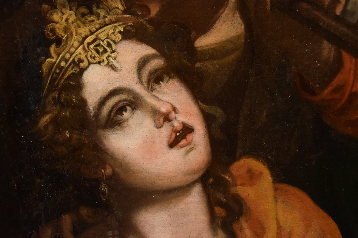 Enea e la regina Didone, Attribuito a Pseudo-Caroselli (Roma, attivo c.a 1630/1650)-photo-4
