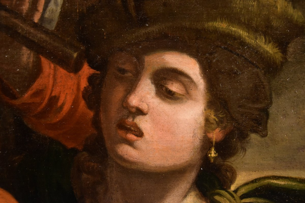 Enea e la regina Didone, Attribuito a Pseudo-Caroselli (Roma, attivo c.a 1630/1650)-photo-5