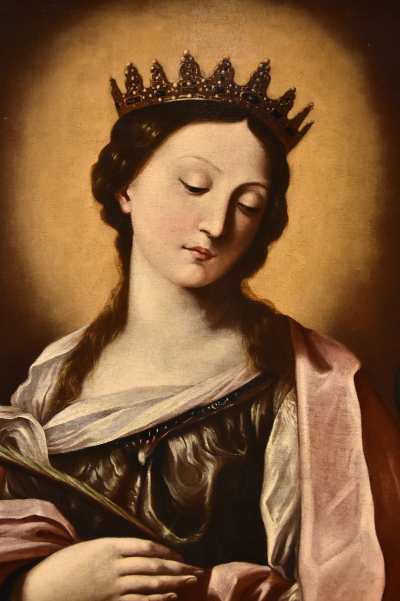 Santa Caterina d’Alessandria, Bottega di Guido Reni (Bologna 1575 - 1642)-photo-3