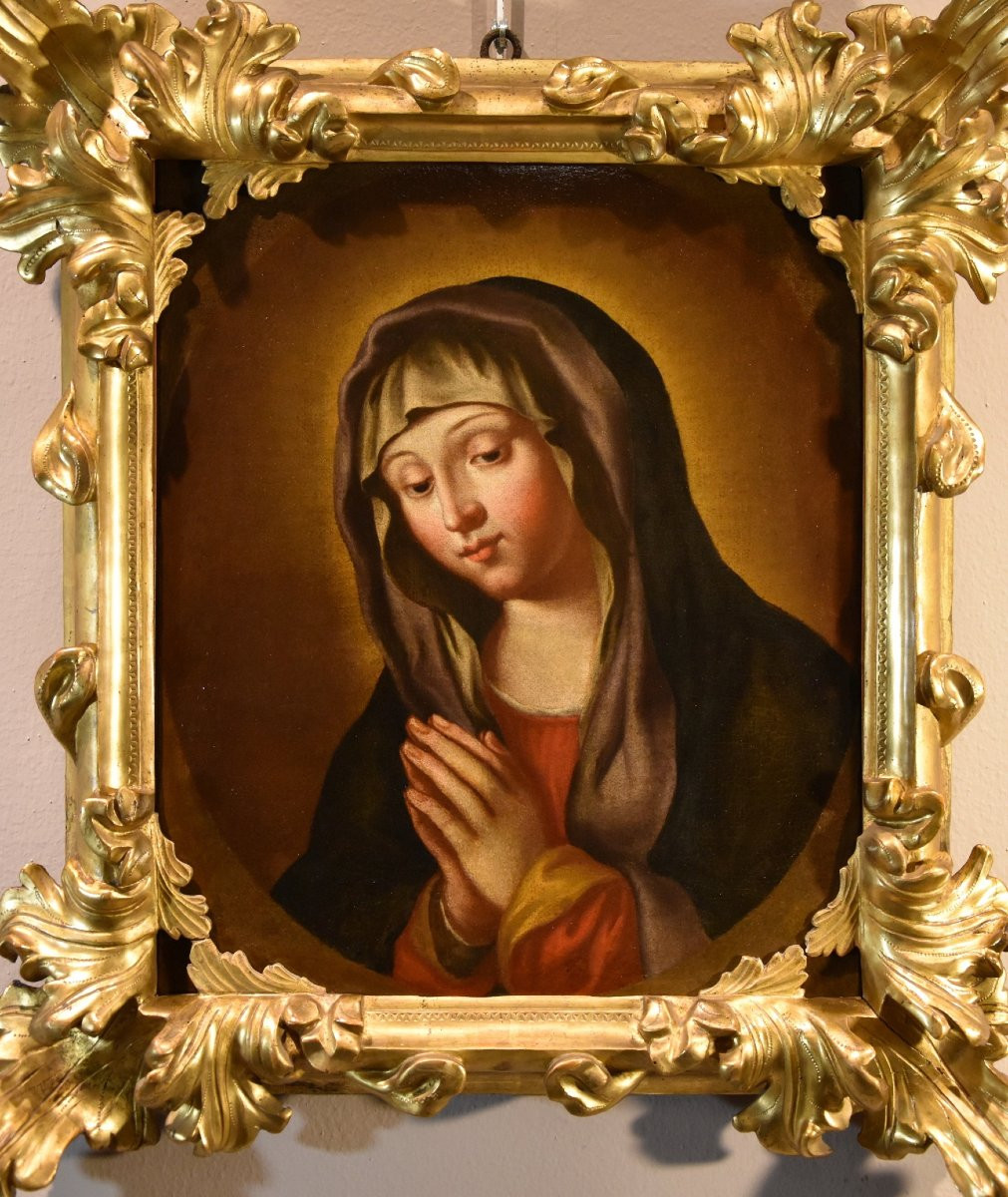 ​​​​​​​Vergine in preghiera, ​​​​​​​Cerchia di Giovanni Battista Salvi, detto il Sassoferrato-photo-1