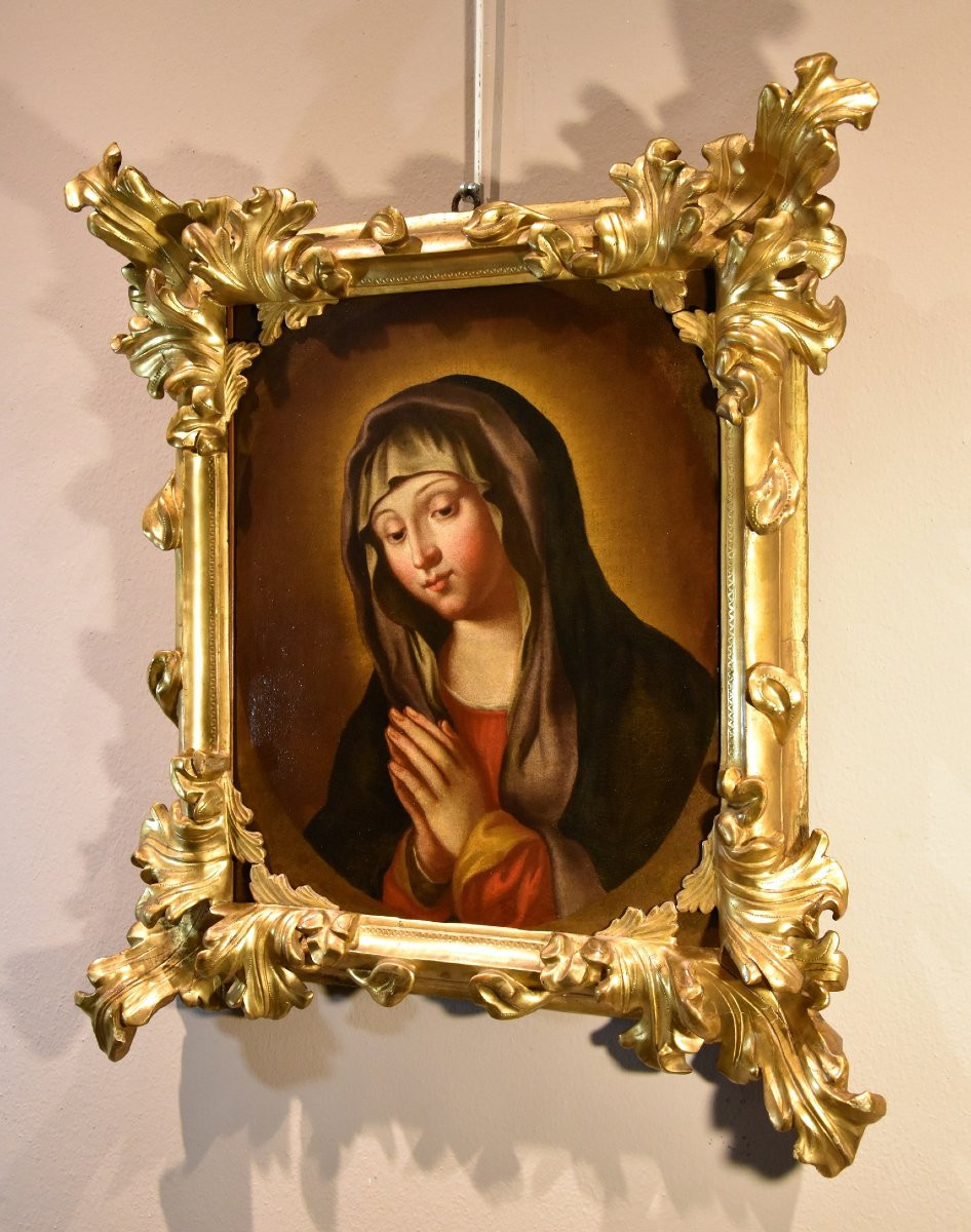 ​​​​​​​Vergine in preghiera, ​​​​​​​Cerchia di Giovanni Battista Salvi, detto il Sassoferrato-photo-4