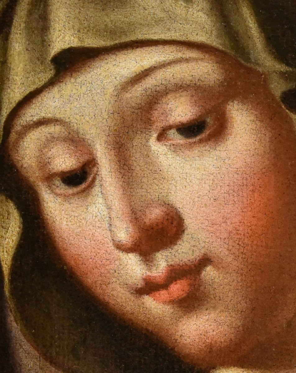 ​​​​​​​Vergine in preghiera, ​​​​​​​Cerchia di Giovanni Battista Salvi, detto il Sassoferrato-photo-5