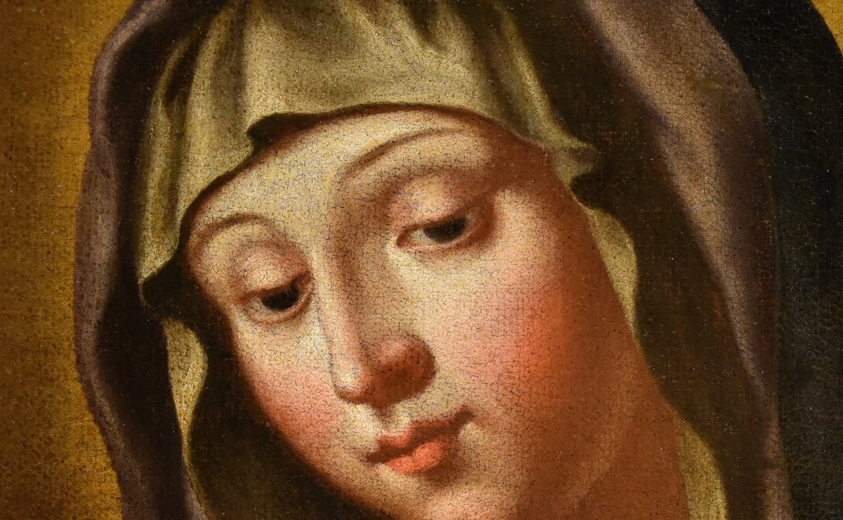 ​​​​​​​Vergine in preghiera, ​​​​​​​Cerchia di Giovanni Battista Salvi, detto il Sassoferrato-photo-6