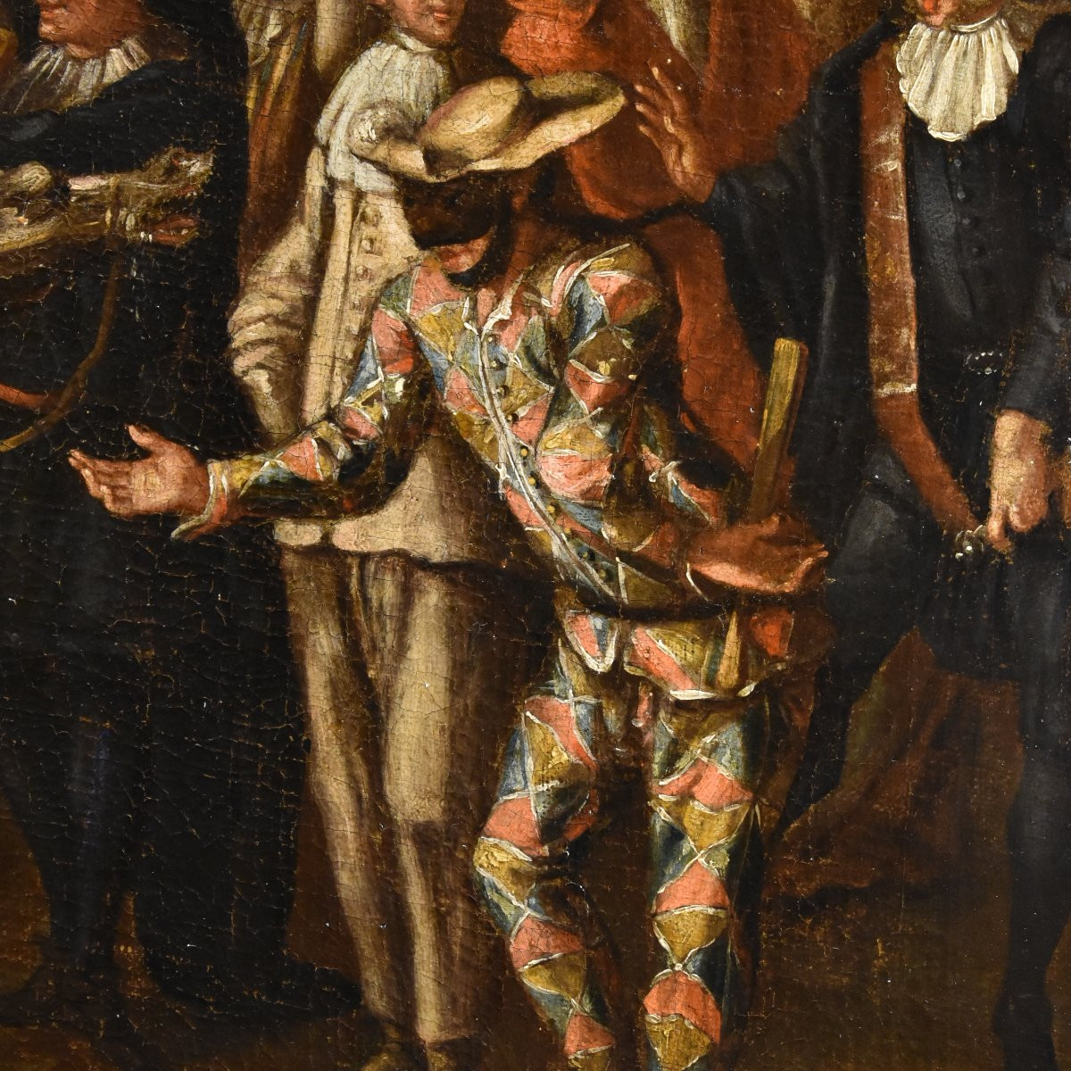 Carnevale a Venezia con arlecchino, Marco Marcola (Verona, 1711 - 1780)-photo-5