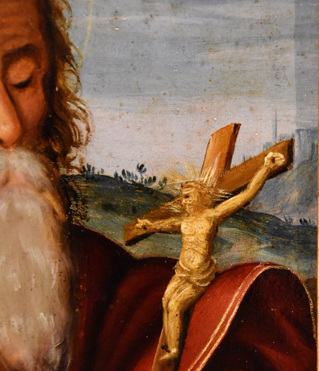 Ramino raffigurante 'San Girolamo', cerchia Giuseppe Mazzuoli (Ferrara 1536-1589)-photo-5