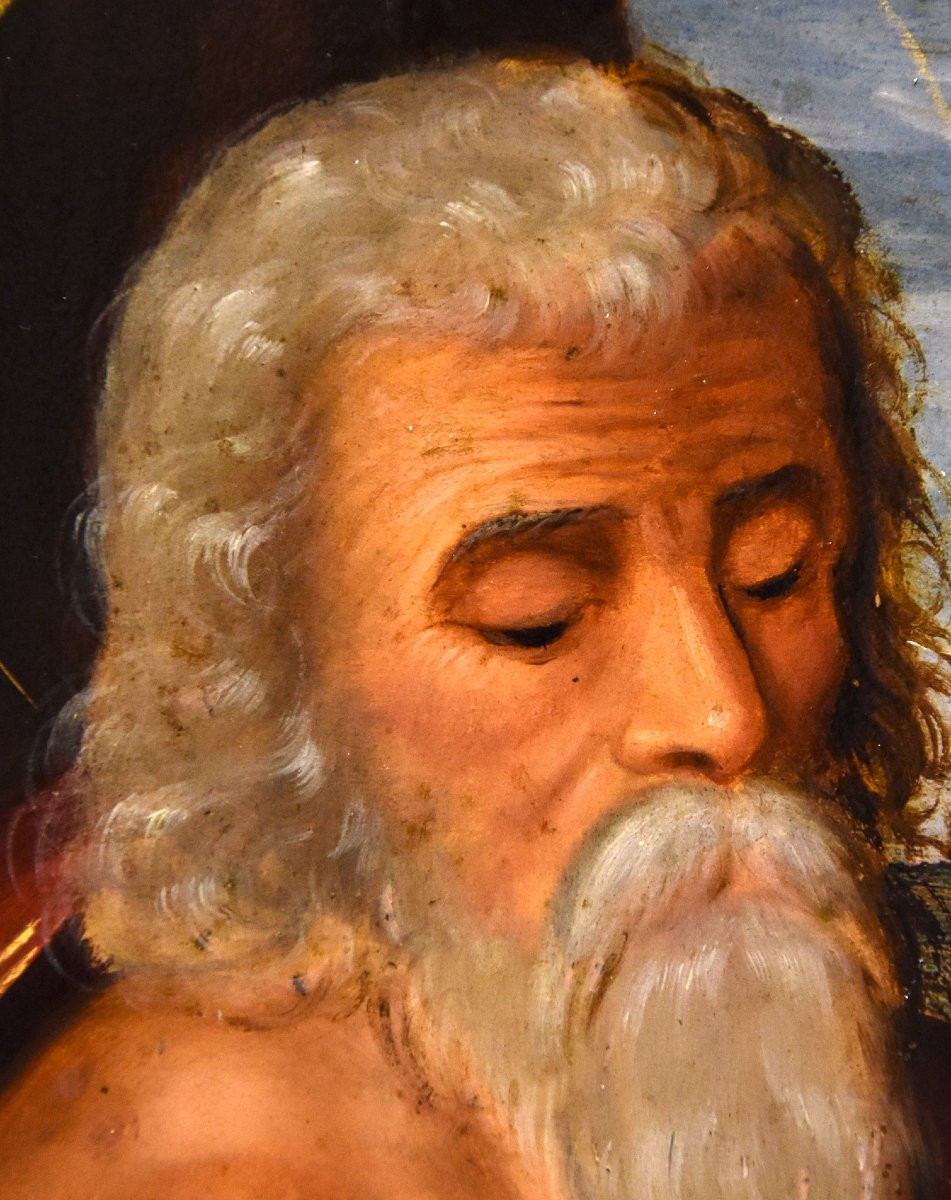 Ramino raffigurante 'San Girolamo', cerchia Giuseppe Mazzuoli (Ferrara 1536-1589)-photo-7