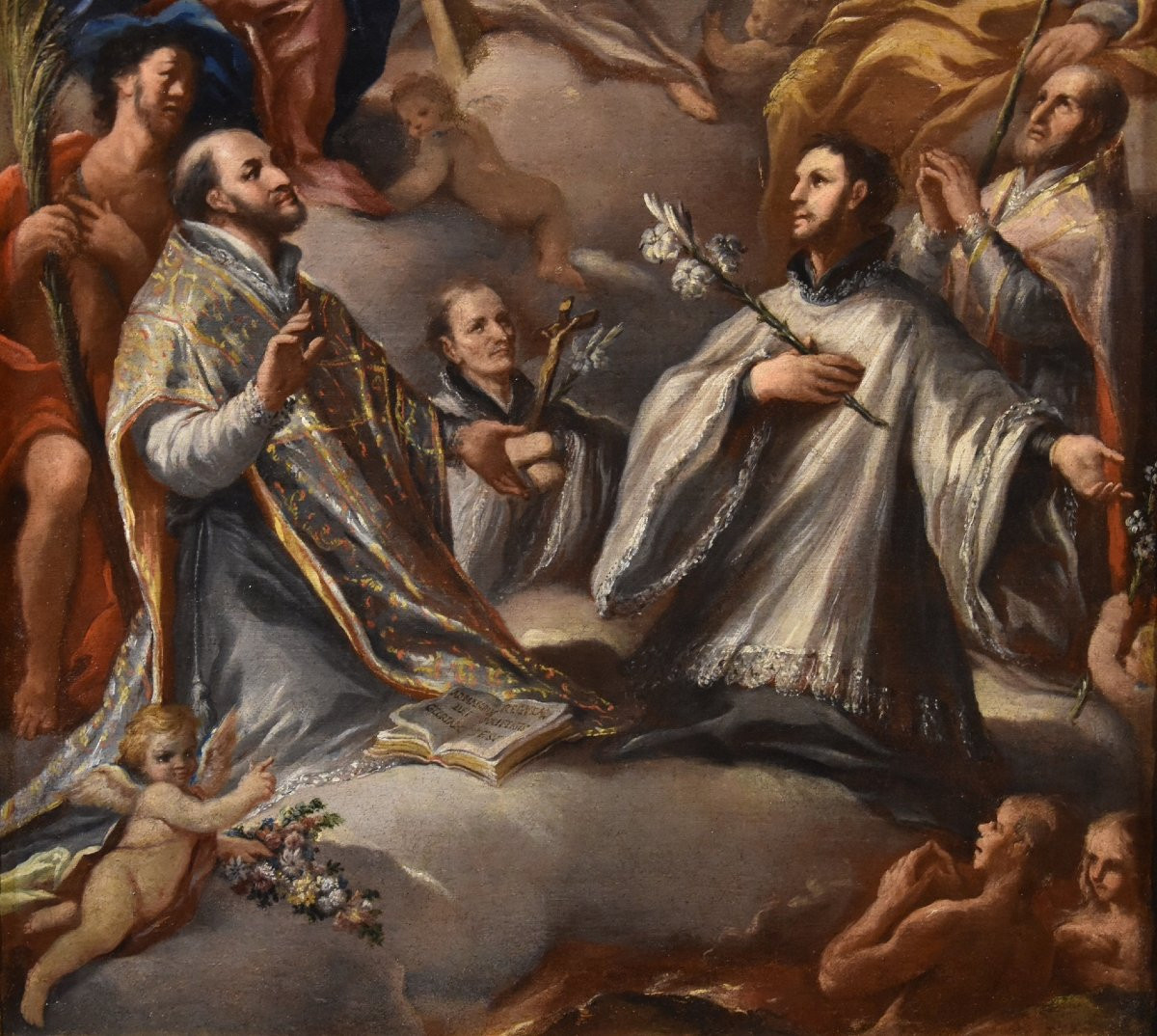 Trionfo della Trinità, Paolo De Matteis (Napoli, 1662 - Napoli, 1728)-photo-1