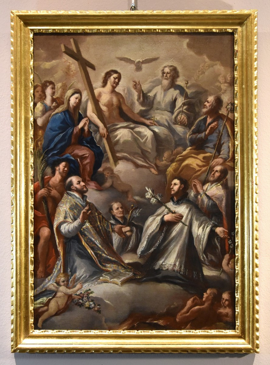 Trionfo della Trinità, Paolo De Matteis (Napoli, 1662 - Napoli, 1728)