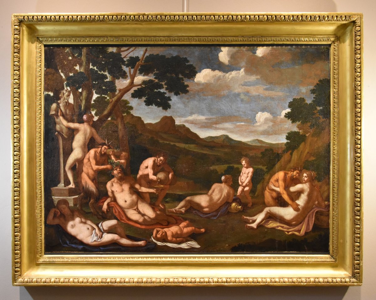 Baccanale, Giulio Carpioni (Venezia, 1613 - Vicenza, 1678) attribuibile-photo-2