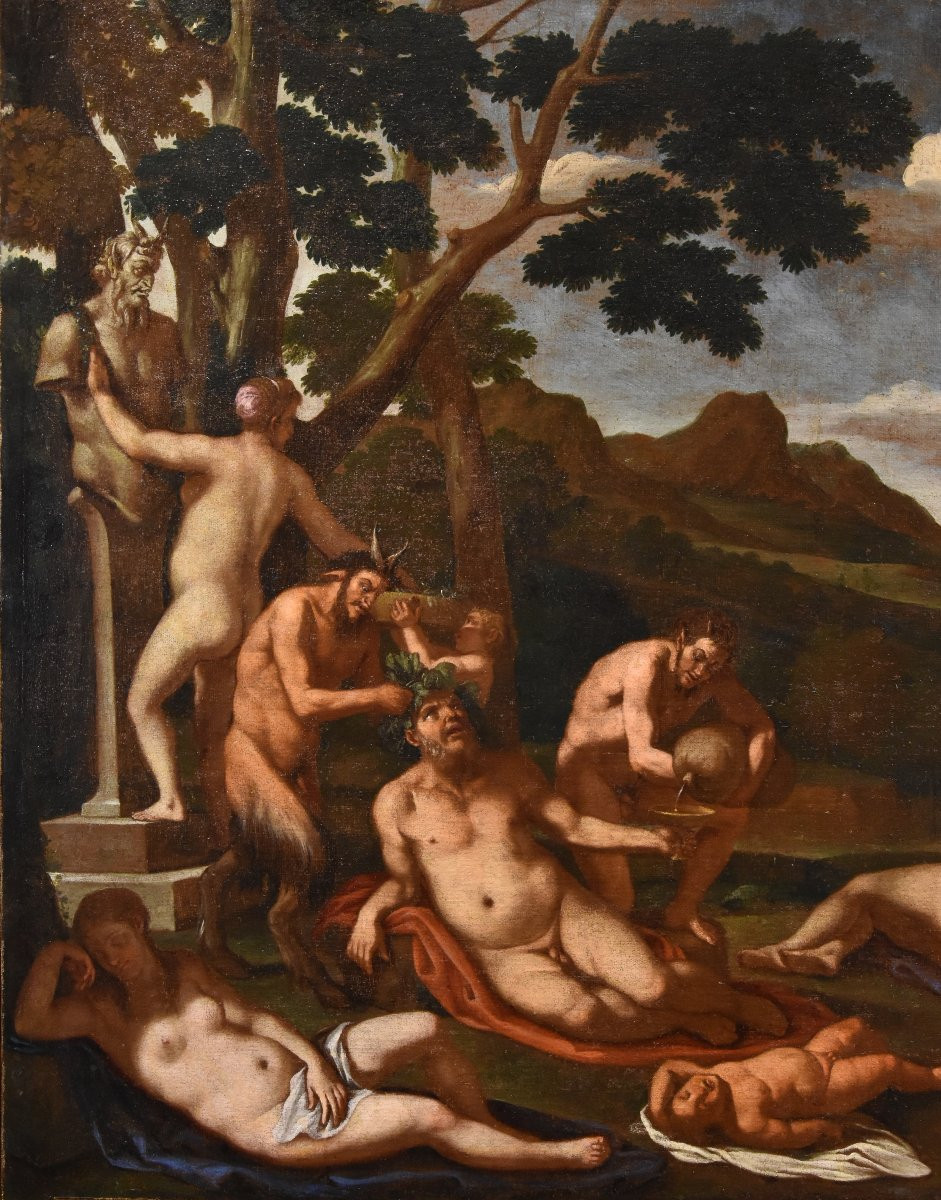 Baccanale, Giulio Carpioni (Venezia, 1613 - Vicenza, 1678) attribuibile-photo-3