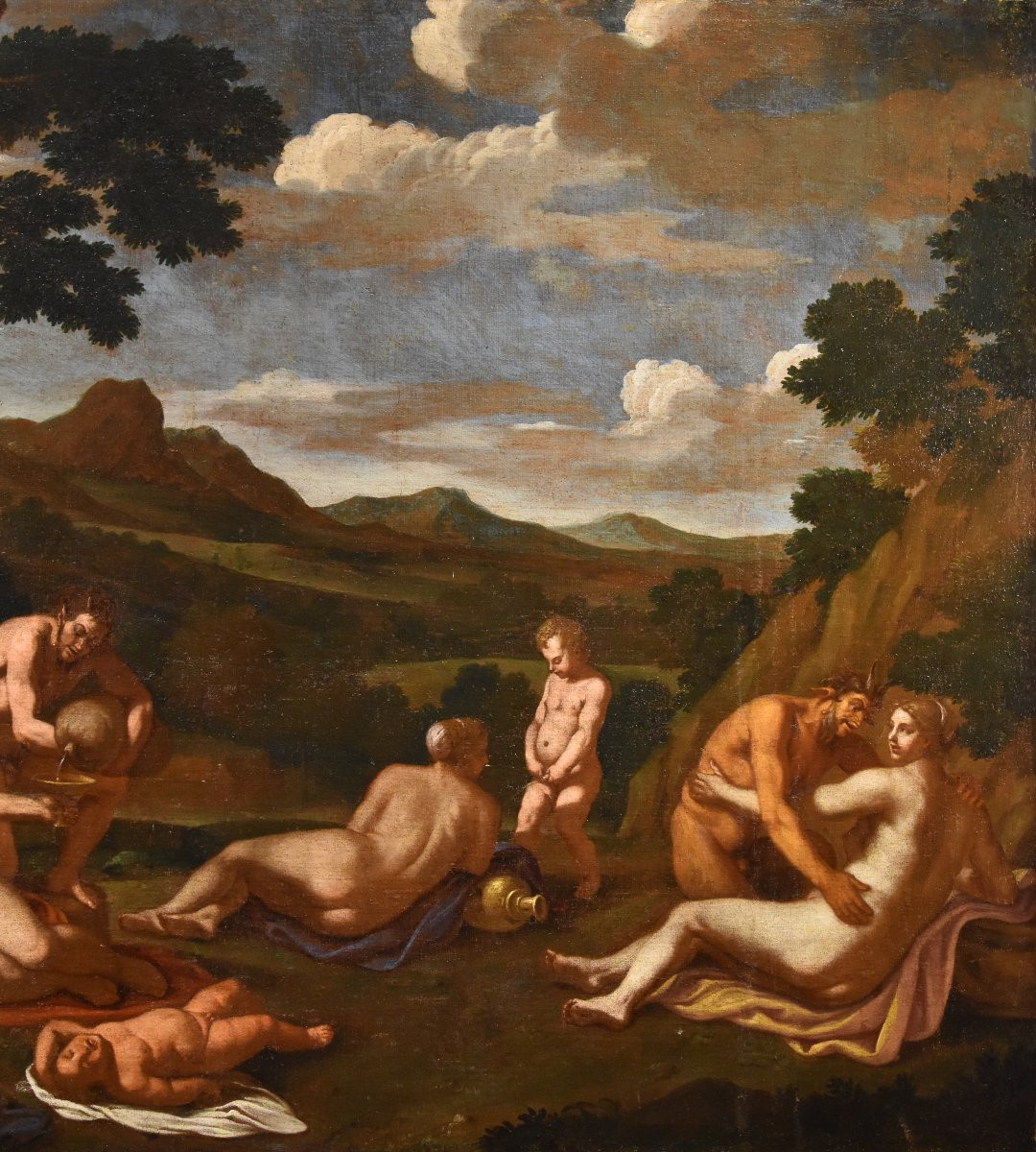 Baccanale, Giulio Carpioni (Venezia, 1613 - Vicenza, 1678) attribuibile-photo-4