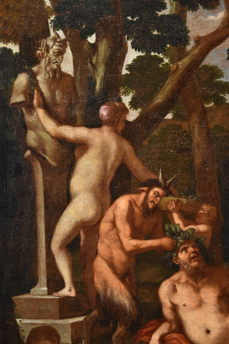 Baccanale, Giulio Carpioni (Venezia, 1613 - Vicenza, 1678) attribuibile-photo-1