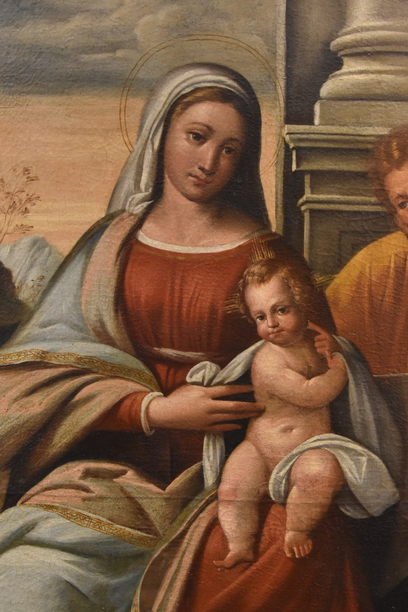 Madonna con Bambino e San Giuseppe, Benvenuto Tisi il Garofalo (Garofalo 1476 - Ferrara 1559)-photo-3
