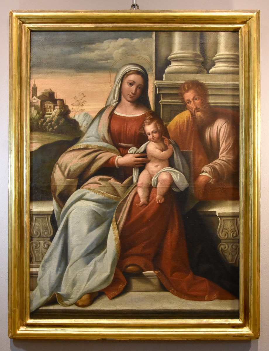 Madonna con Bambino e San Giuseppe, Benvenuto Tisi il Garofalo (Garofalo 1476 - Ferrara 1559)-photo-2